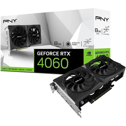 PNY GeForce RTX 4060 VERTO 8GB GDDR6 Graphics Card