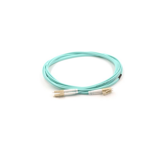 ProLink PL-LC-LC-OM3-50 Duplex Fiber Optics Jumper Cord, 50 Meter