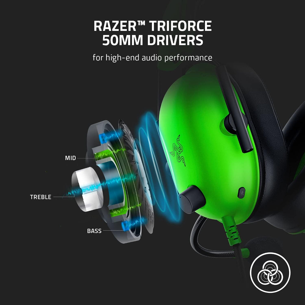 Razer BlackShark V2 X Wired Gaming Headset