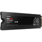 درايف NVMe M.2 SSD سامسونج 990 برو سعة 2 تيرابايت مع مشتت حراري - 7450 ميجابايت/ثانية