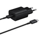 شاحن سامسونج PD مع كابل USB-C - بقوة 25 وات