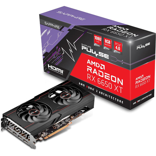 Sapphire Pulse AMD Radeon RX 6650 XT 8GB GDDR6 Graphics Card