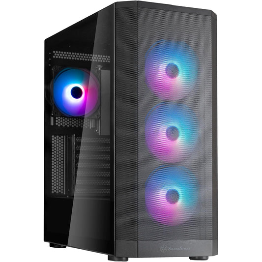 SilverStone FARA 514X ATX Mid-Tower PC Case with 4 ARGB Fans