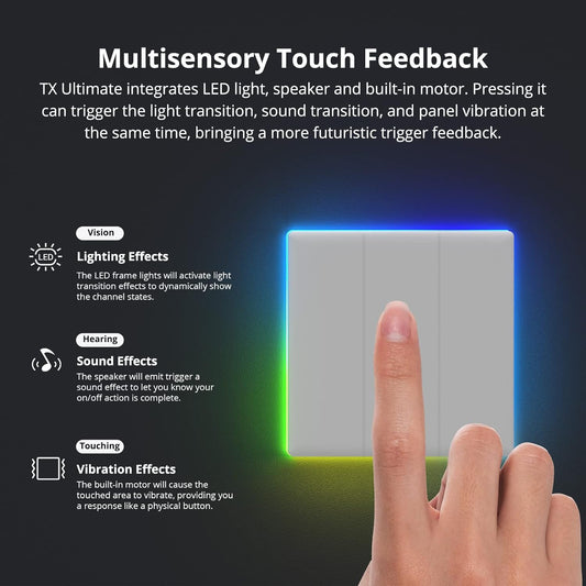 Sonoff T5-1C-86 Smart Touch Wall Switch