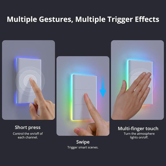 Sonoff T5-3C-120 Smart Touch Wall Switch
