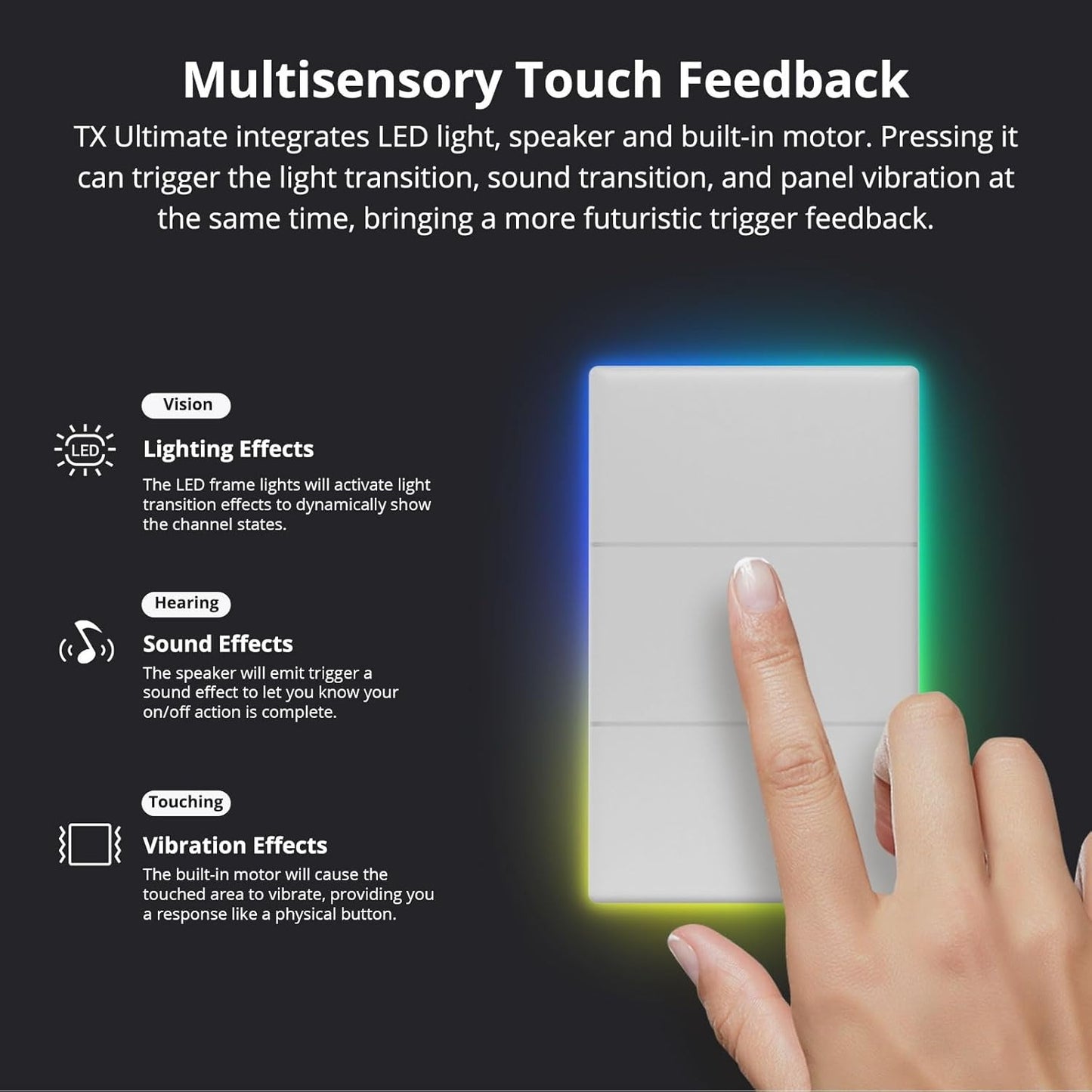 Sonoff T5-4C-120 Smart Touch Wall Switch