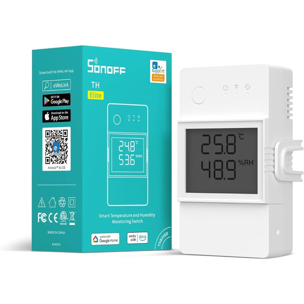 Sonoff THR316D Smart Switch for Temperature and Humidity Monitoring