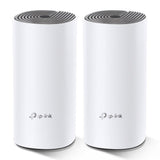 TP-Link Deco E4 AC1200 Home Mesh Wi-Fi System, 1200Mbps (2 Pack)