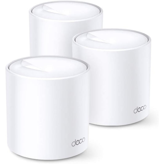 TP-Link Deco X20 AX1800 Home Mesh Wi-Fi 6 System, 1800Mbps (3 Pack)