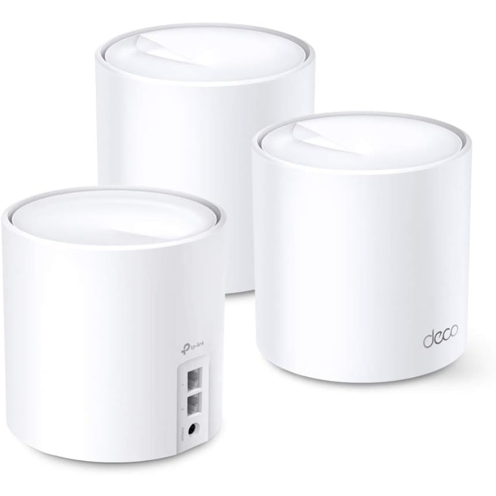 TP-Link Deco X20 AX1800 Home Mesh Wi-Fi 6 System, 1800Mbps (3 Pack)