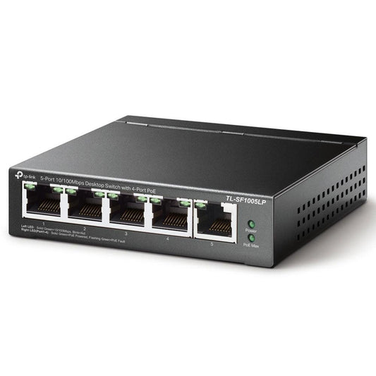 TP-Link TL-SF1005LP Unmanaged PoE Switch, 5 Ports