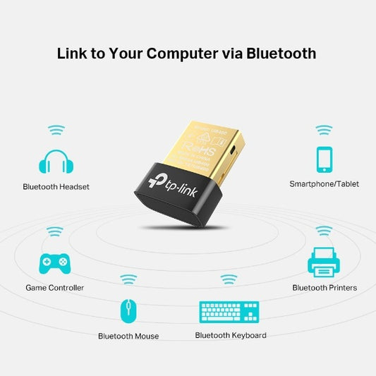 محول USB نانو بلوتوث 4.0 تي بي لينك UB400