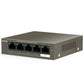 Tenda TEG1105P-4-63W Unmanaged PoE Switch, 5 Ports