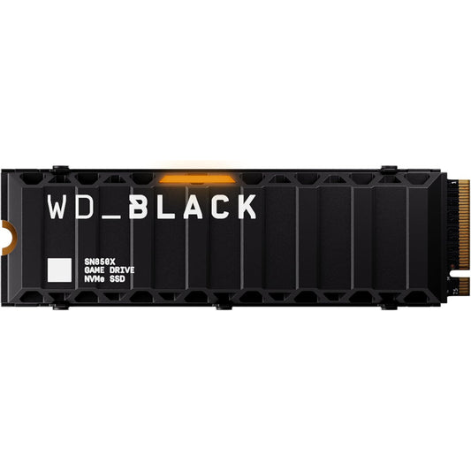 Western Digital Black SN850X NVMe M.2 SSD 4TB with Heatsink - 7300MB/s
