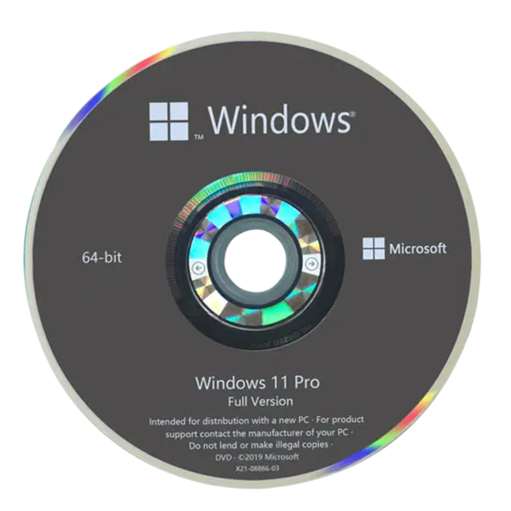 Microsoft Windows 11 Pro DVD - 64-bit