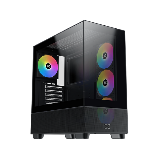 كيسة كمبيوتر ATX سيجماتيك اندروفين اير V2 مع 4 مراوح ARGB