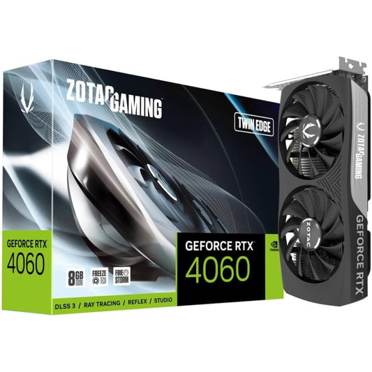 Zotac Gaming GeForce RTX 4060 Twin Edge 8GB GDDR6 Graphics Card